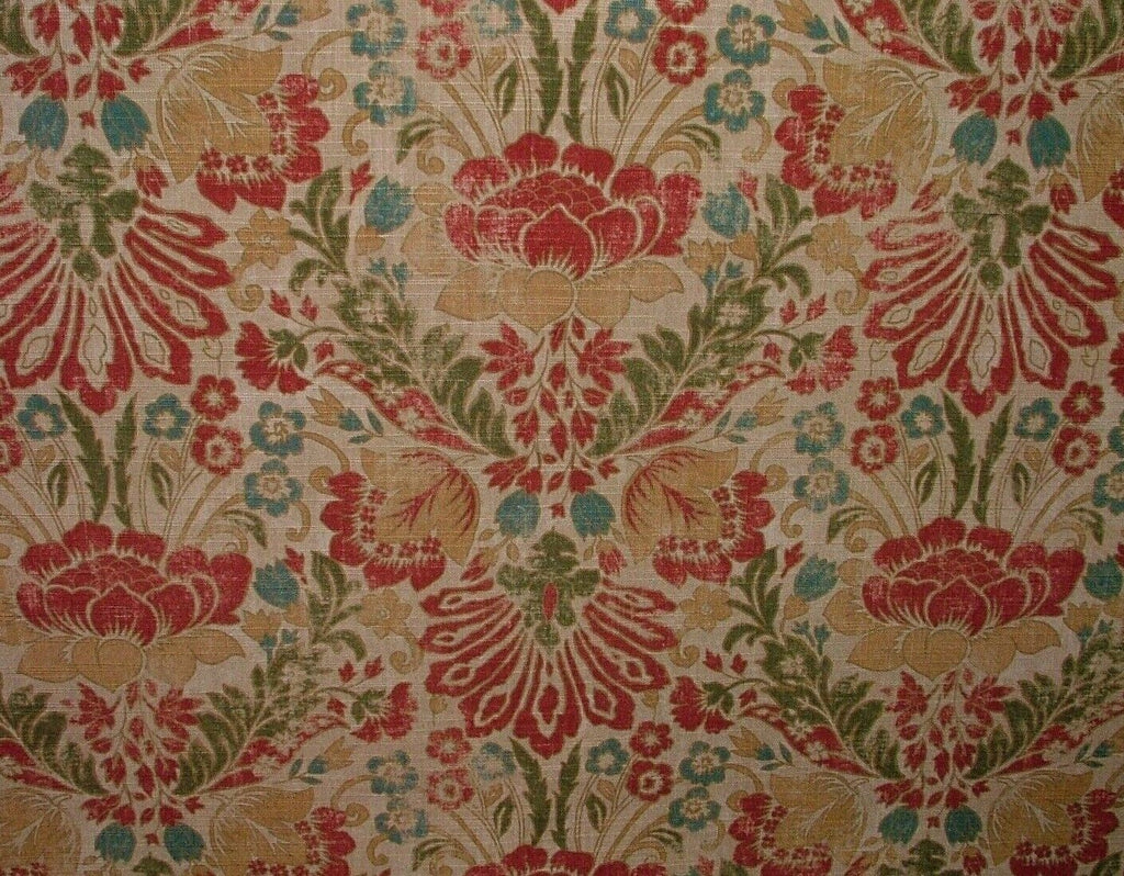 Cromford Antique Digitally Printed Fabric Curtain Upholstery Cushion Headboards