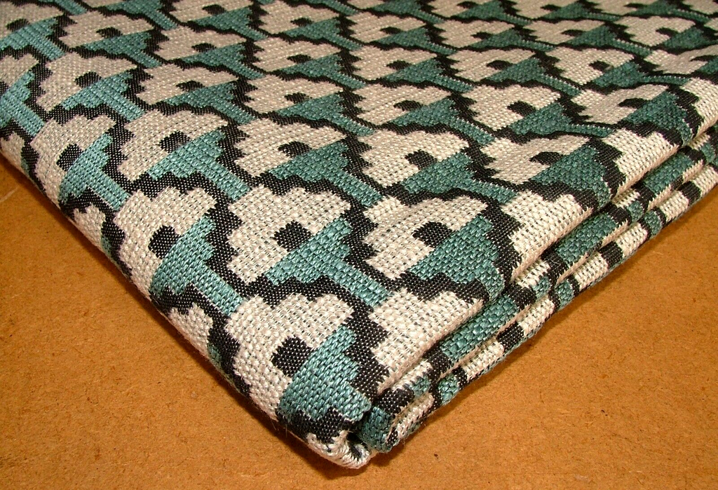 56cm Romo Orford Cerulean Woven Fabric Upholstery Cushion Curtains RRP £42.00