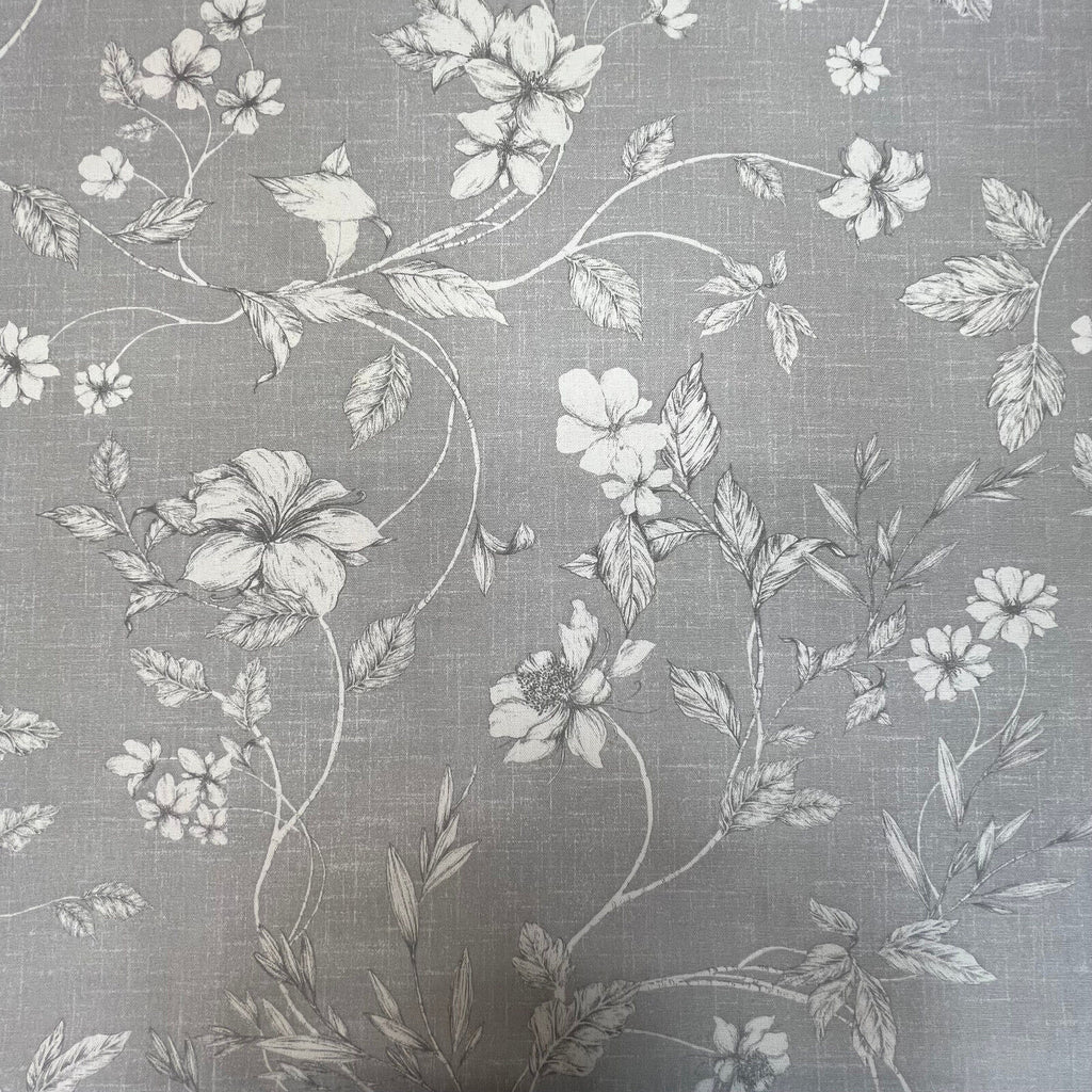 1.6 Metre iLiv Etched Vine Feather Cotton Fabric Curtain Roman Blinds Upholstery