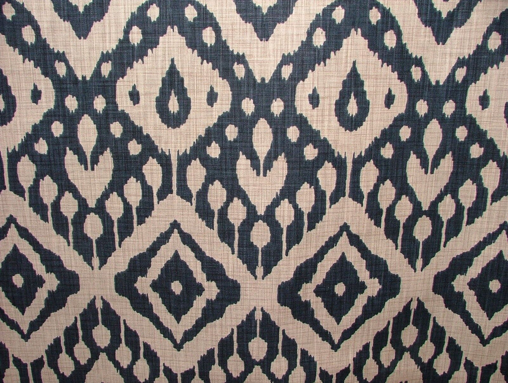 3.5 Metres iLiv Marrakech Ink Woven Cotton Fabric Cushion Curtain Upholstery