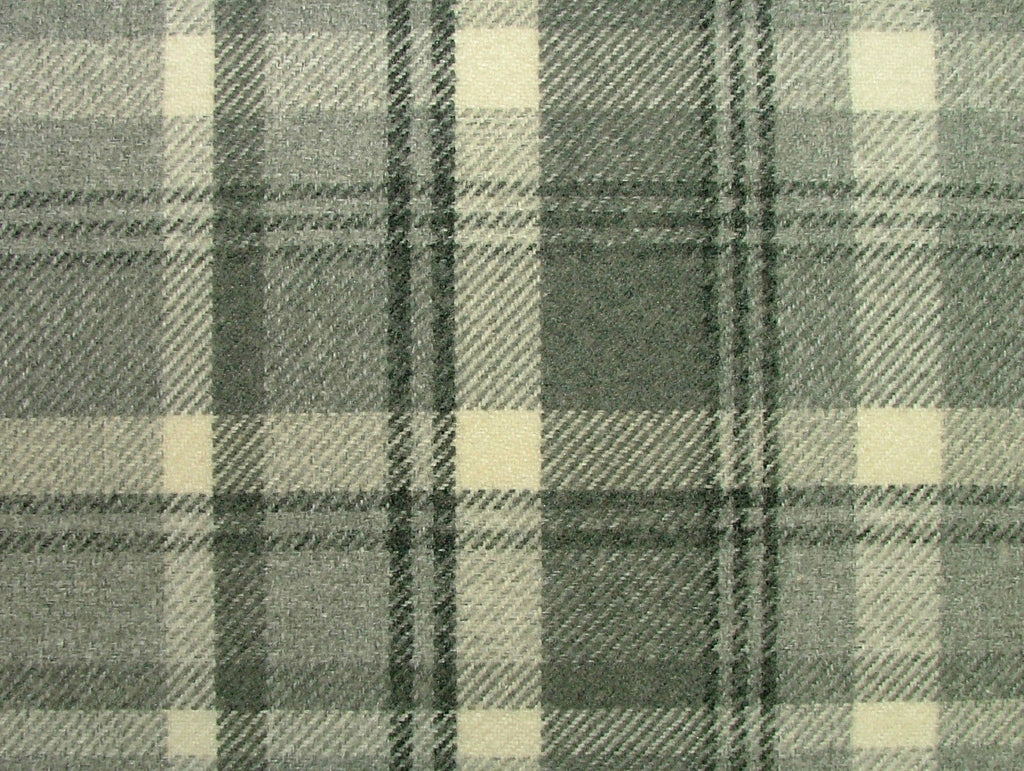 Elgin Wool Effect Washable Scottish Tartan Check Plaid Curtain Upholstery Fabric