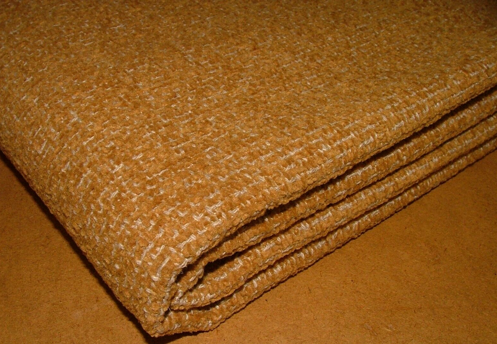 1.1m Romo Arenite Ochre Chenille Fabric Curtain Upholstery Cushion RRP £121.00