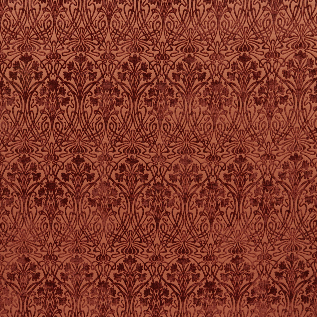 1.1 Metres iLiv Tiverton Cayenne Chenille Fabric Upholstery Cushion Curtain1