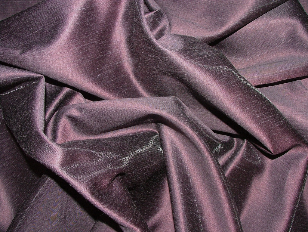 Curtain Fabric Tiffany Cassis Elegant Sheen Upholstery Cushion 16 Metre Roll4