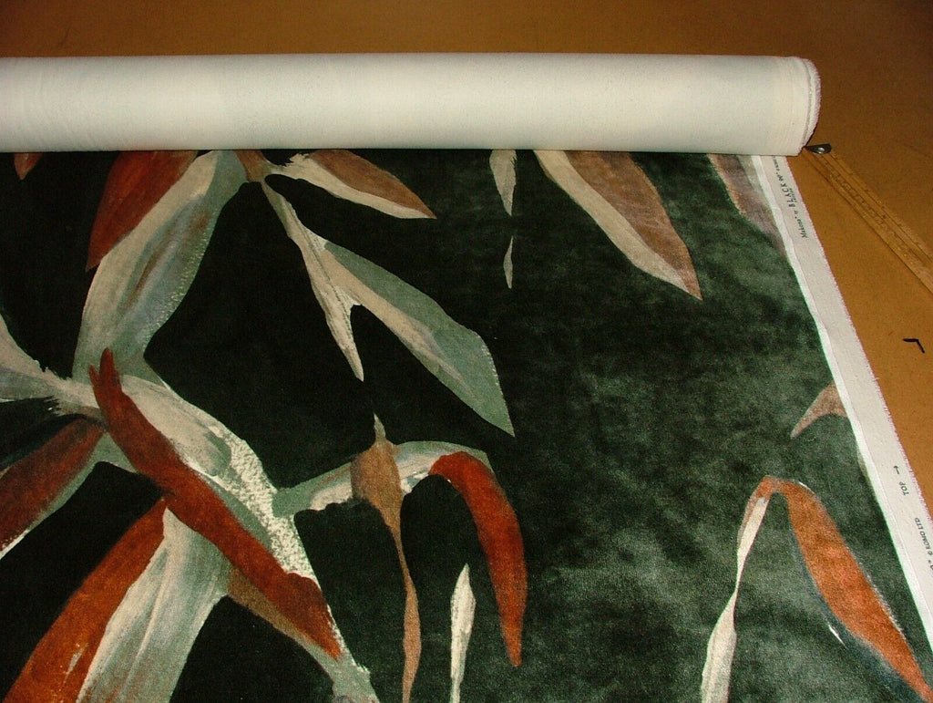 Romo Makona Kaitoke Bamboo Velvet Fabric Curtain Upholstery Cushion RRP £562.65