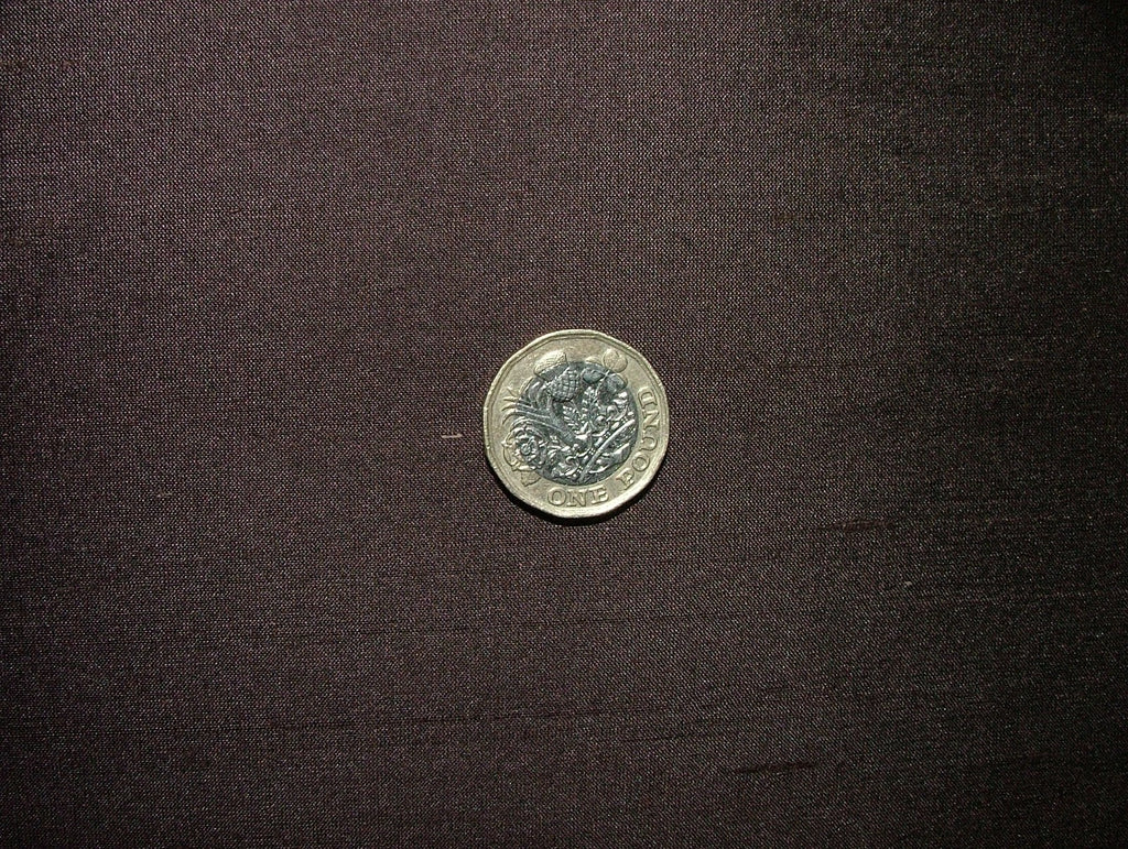 Romo Silk Curtain Fabric Osaka Chocolate Soft Furnishing RRP £1280.00- 20 Metres6