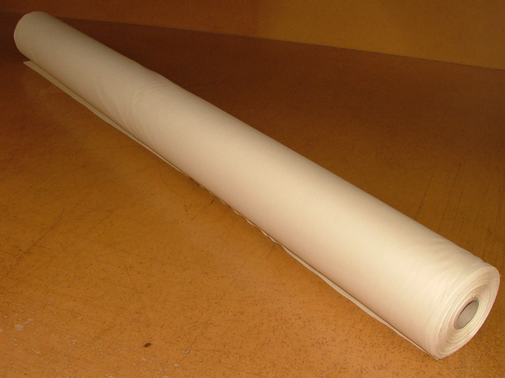 19 Metres Cream Finesse Premium Satin Polycotton Washable Curtain Lining Fabric1