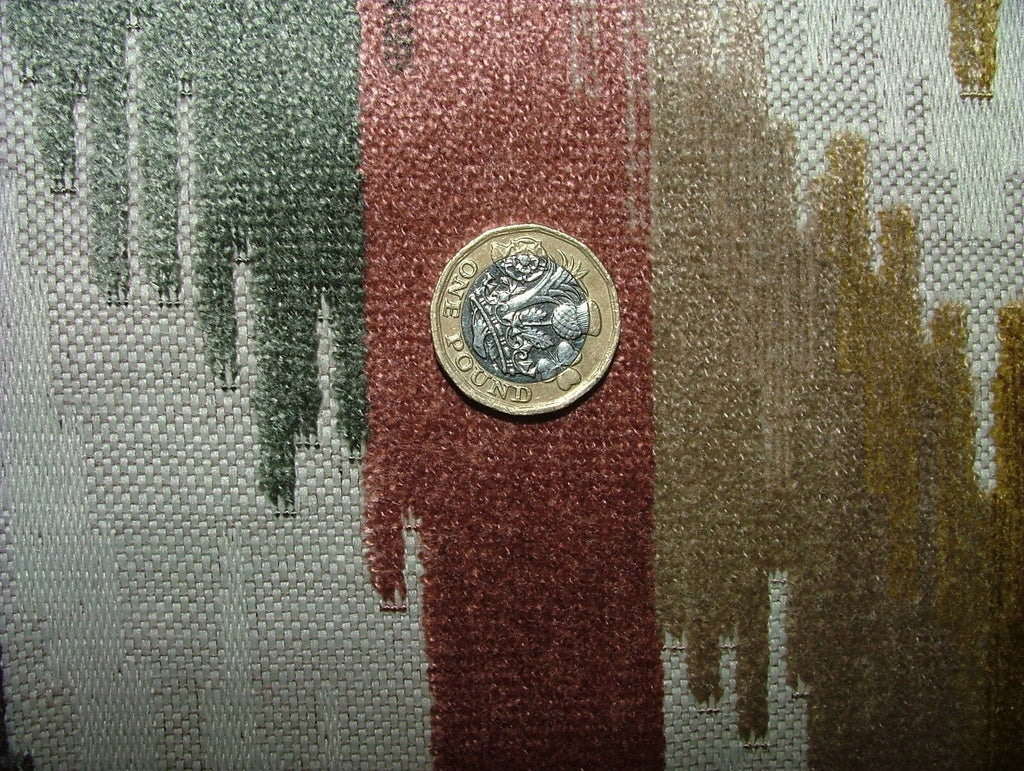 2 Metre Omega Blush Flame Retardant Velvet Fabric Upholstery Cushion Use4