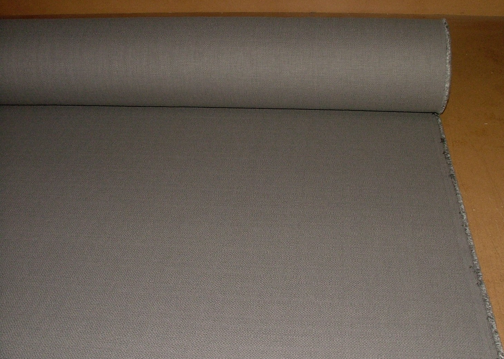 Curtain Fabric Textured Woven Ravello Grey Upholstery Cushion 24 Metre Roll6