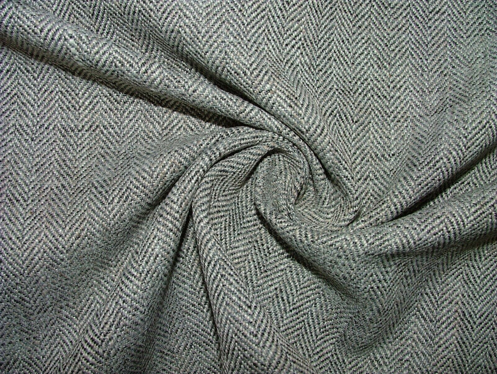 2 Metres iLiv Jacob Stone Herringbone Fabric Upholstery Cushion Curtain