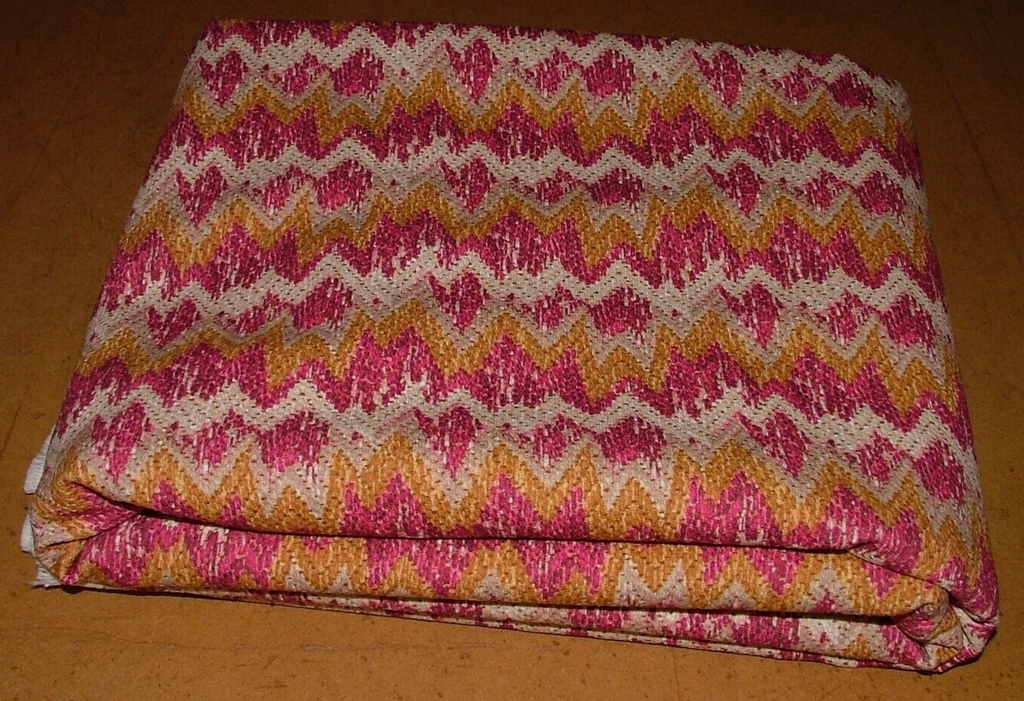 2.5 Metres ILiv Tanvi Cerise Woven Cotton Fabric Cushion Curtain Upholstery