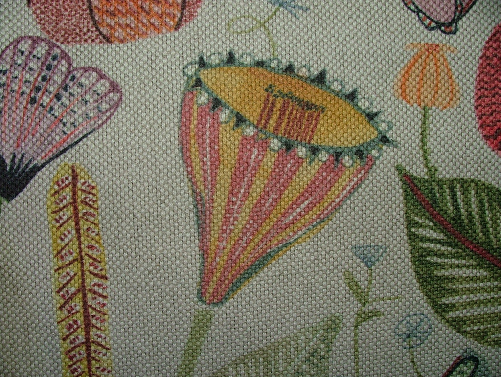 Voyage Maison Curtain Fabric LAAMORA SUMMER Linen Upholstery Cushion 8.3 METRES19