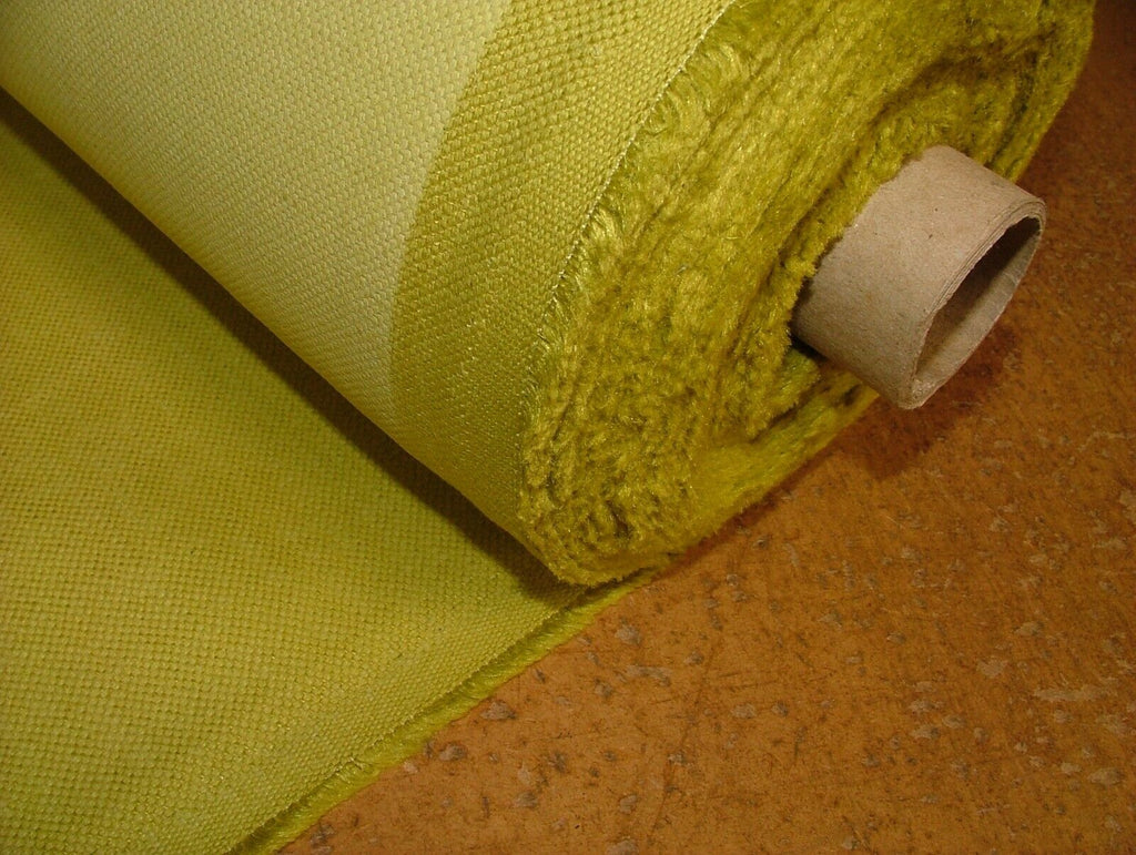 Romo Linara Lime Green Linen Fabric Upholstery Cushion Curtain - By The Metre