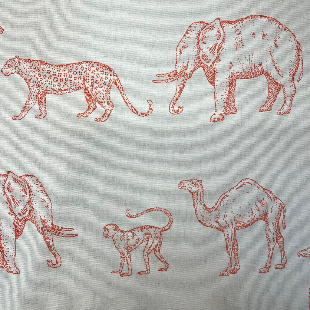 2.7m iLiv Prairie Animals Clementine Cotton Fabric Cushion Curtain Upholstery