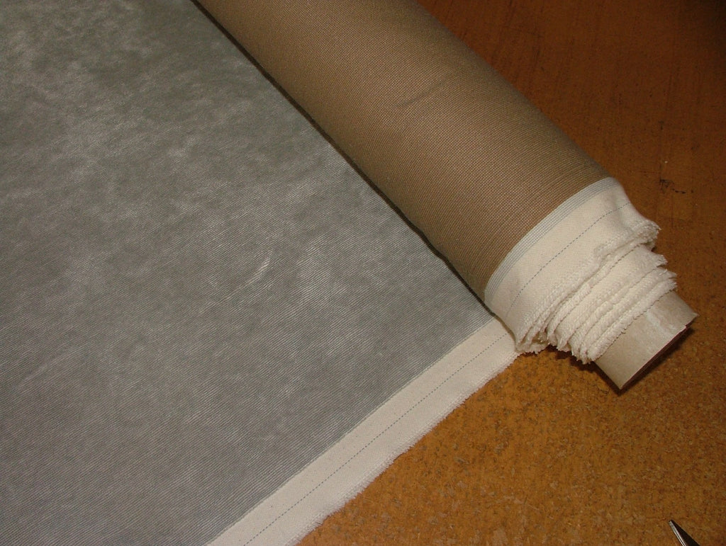 Romo Zinc Textiles Velvet Fabric Curtain Upholstery  SILVER GREY RRP £447.001