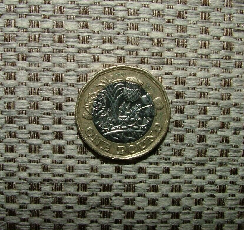 17 Metres Natural Textured Woven Jacquard Curtain Upholstery Cushion Fabric