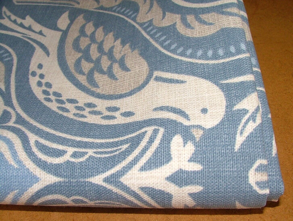 2.3 Metres iLiv Dawn Chorus Dusk Cotton Fabric Cushion Curtain Upholstery