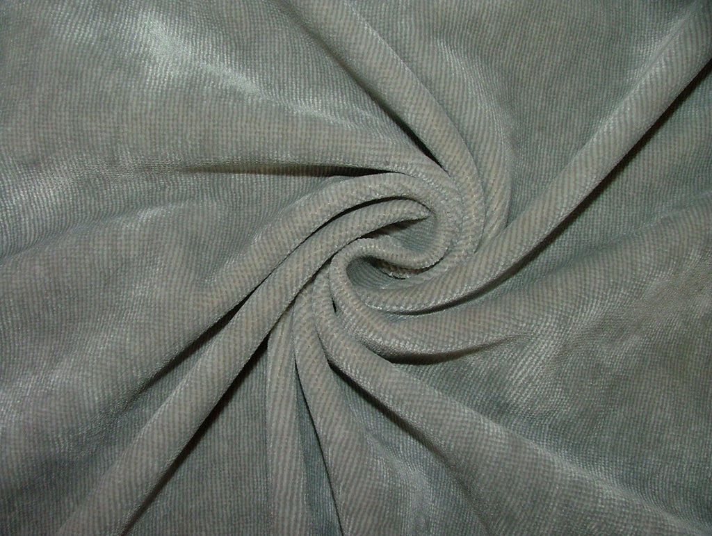 Romo Zinc Textiles Velvet Fabric Curtain Upholstery  SILVER GREY RRP £447.004