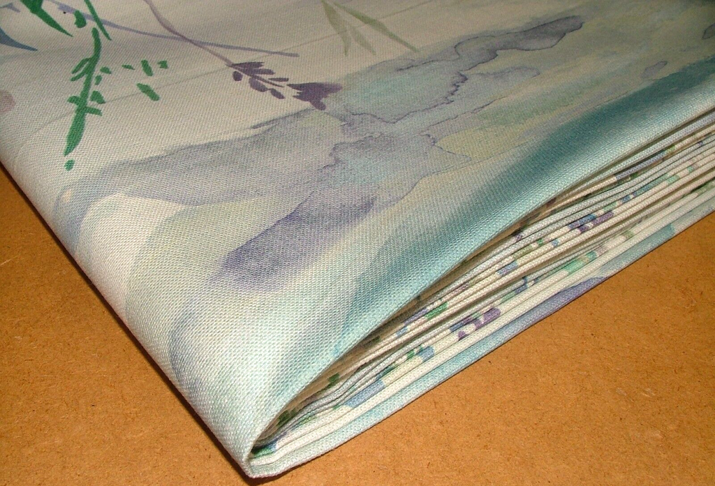 2.5 Metres iLiv Marshlands Cobalt Cotton Fabric Cushion Curtain Upholstery