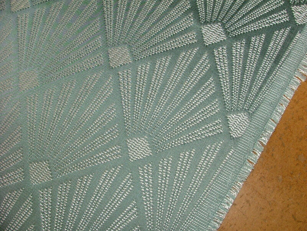 20 Metre Art Deco Fan Spa Jacquard Fabric Curtain Upholstery Cushion RRP £760.00