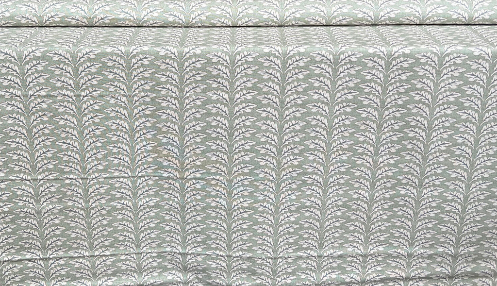 4.1 Metres iLiv Woodcote Sage Cotton Curtain Upholstery Cushion Blind Fabric