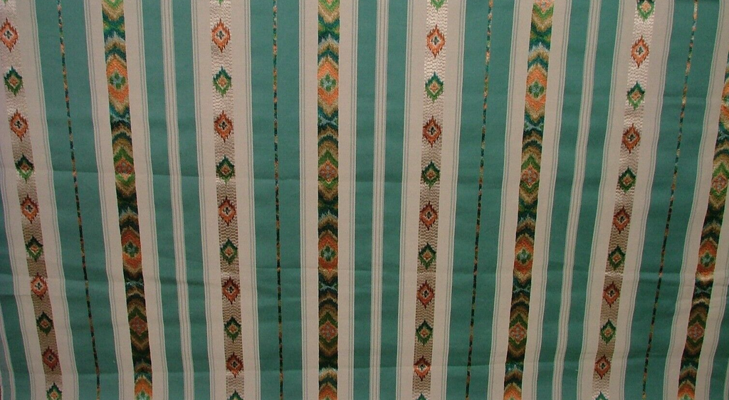 1 Metre iLiv Siris Aquarelle Woven Jacquard Curtain Upholstery Ikat Fabric5