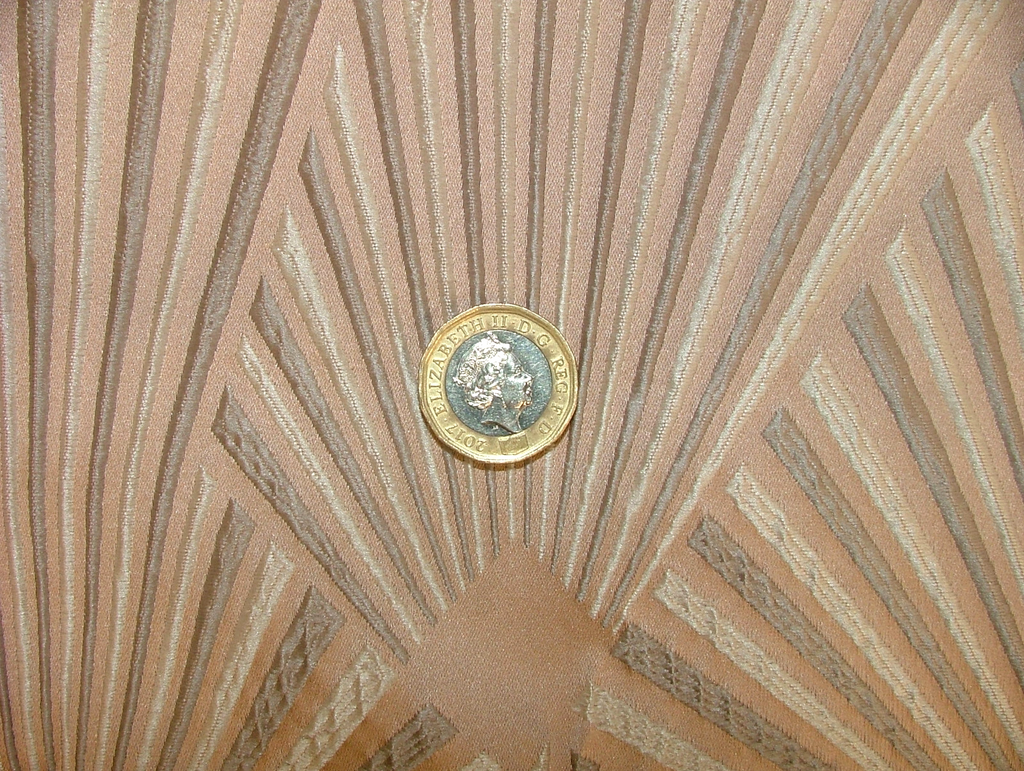 2 Metres iLiv Jazz Coral Woven Jacquard Curtain Upholstery Cushion Fabric6