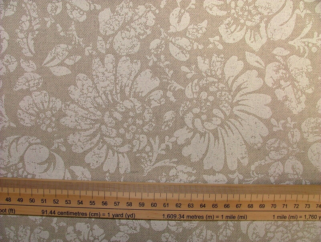 5 Metres Linen Floral Curtain Upholstery Cushion Craft Blinds Fabric