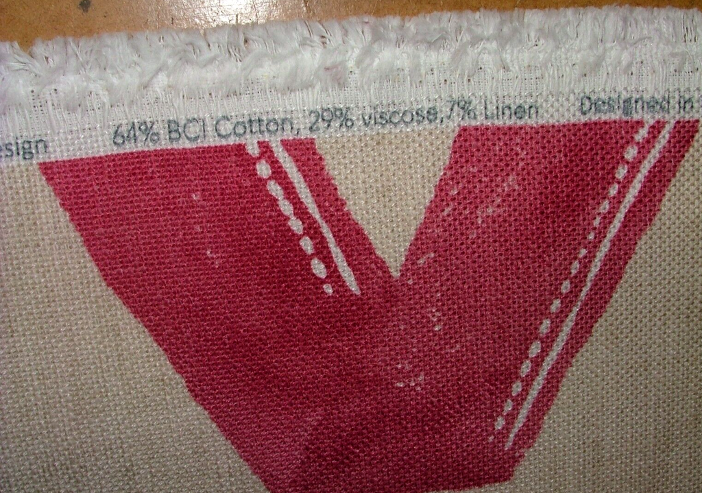 2 Metres Zigana Granita Linen Blend ZigZag Fabric - Curtain Upholstery Cushion5