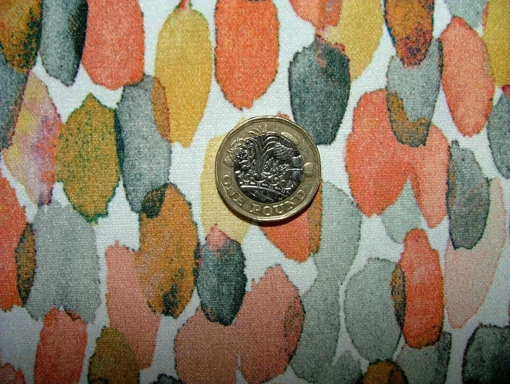 Romo Velvet Cotton Fabric Upholstery Cushion Curtain  - Orrin Blush 2.8 Metres7