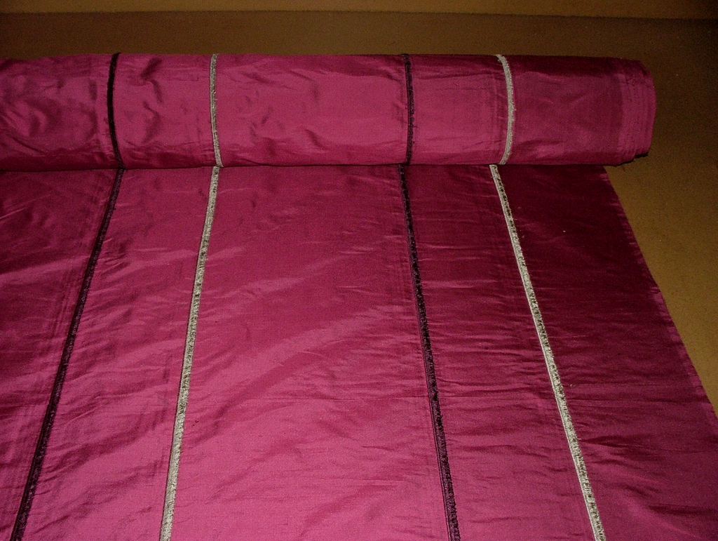 Romo Silk Curtain Fabric Azalea Soft Furnishing RRP £2600.00 - 26 Metre Roll5