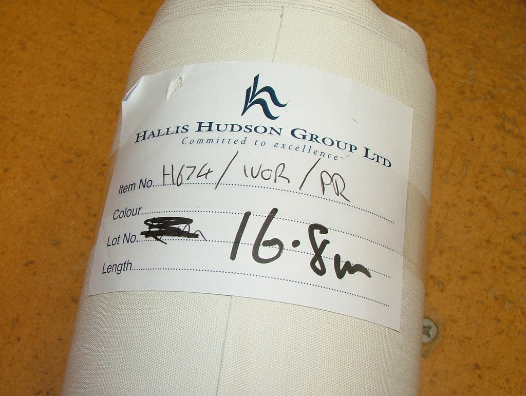 16 Metres Ivory Sanctuary Select  3 Pass Blackout Curtain Lining Fabric1