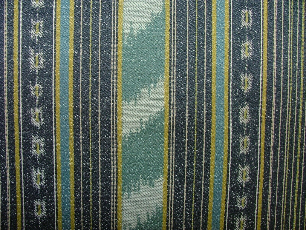 2.9 Metres Lumiere Delft Stripe Woven Curtain Upholstery Cushion Fabric