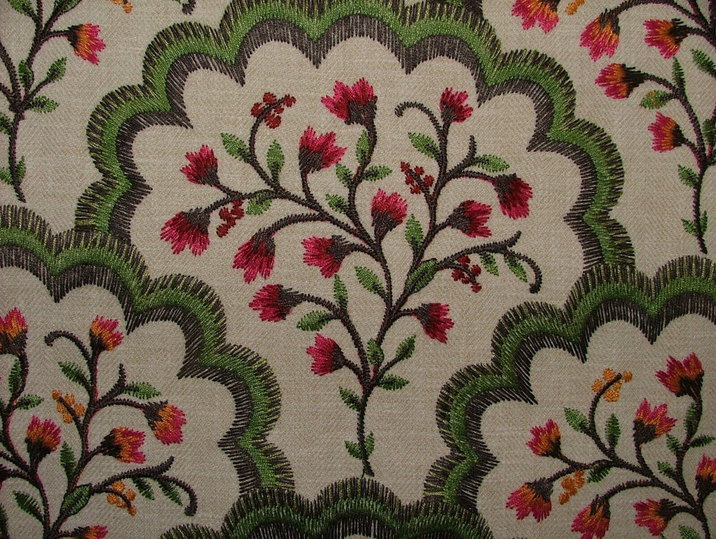 iLiv Aquarius Malachite Embroidered Fabric Curtain Upholstery Cushion