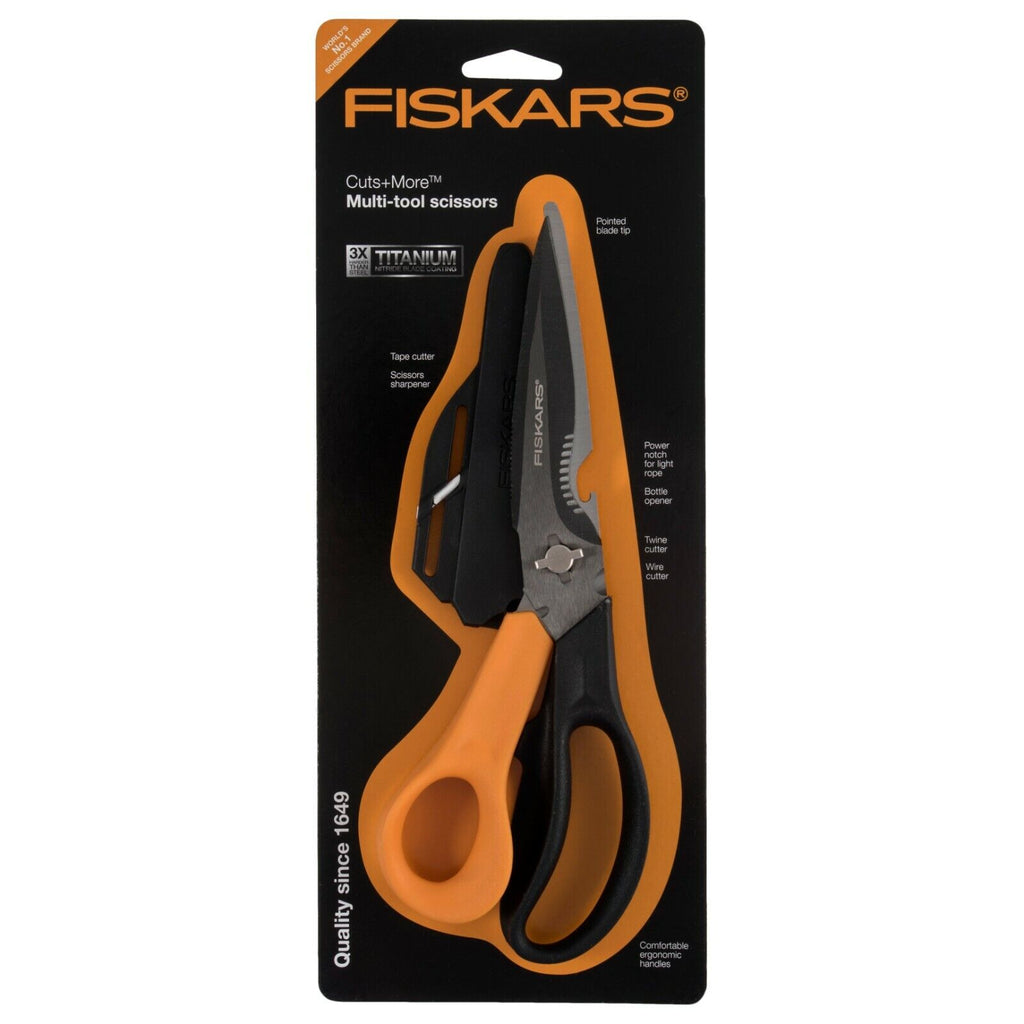 Brand New FISKARS Scissors Classic Premium Quality Fabric Shears General Purpose