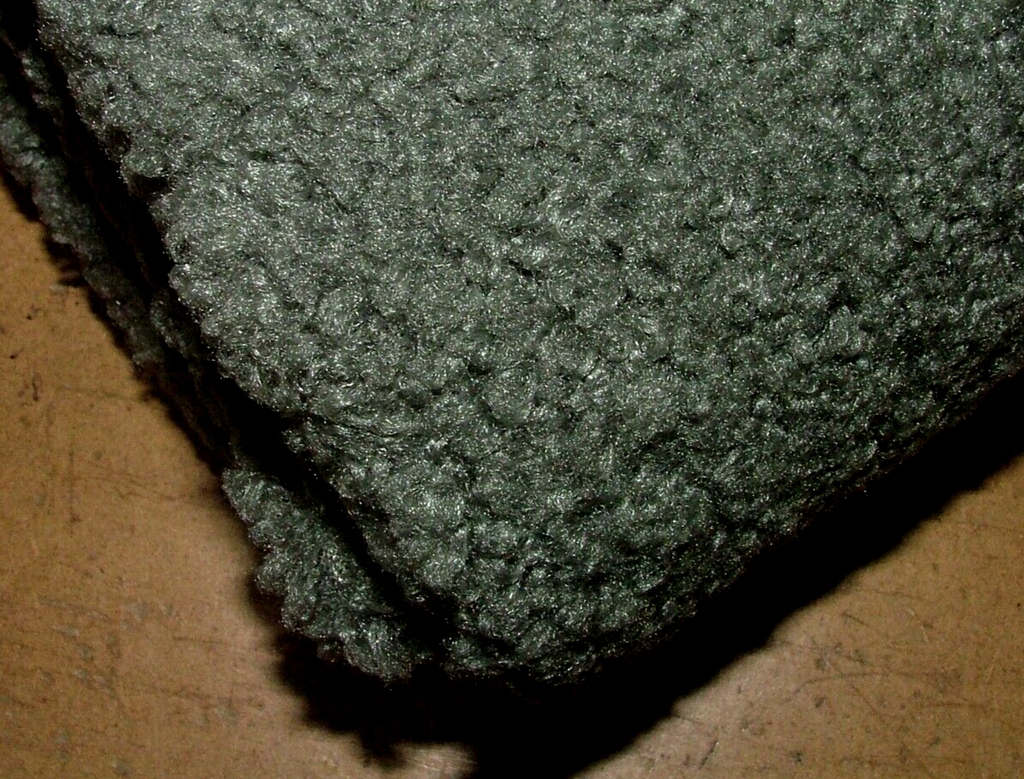 1 Metre Grey Faux Sheepskin Romo Fabric Upholstery Cushion RRP £92.50