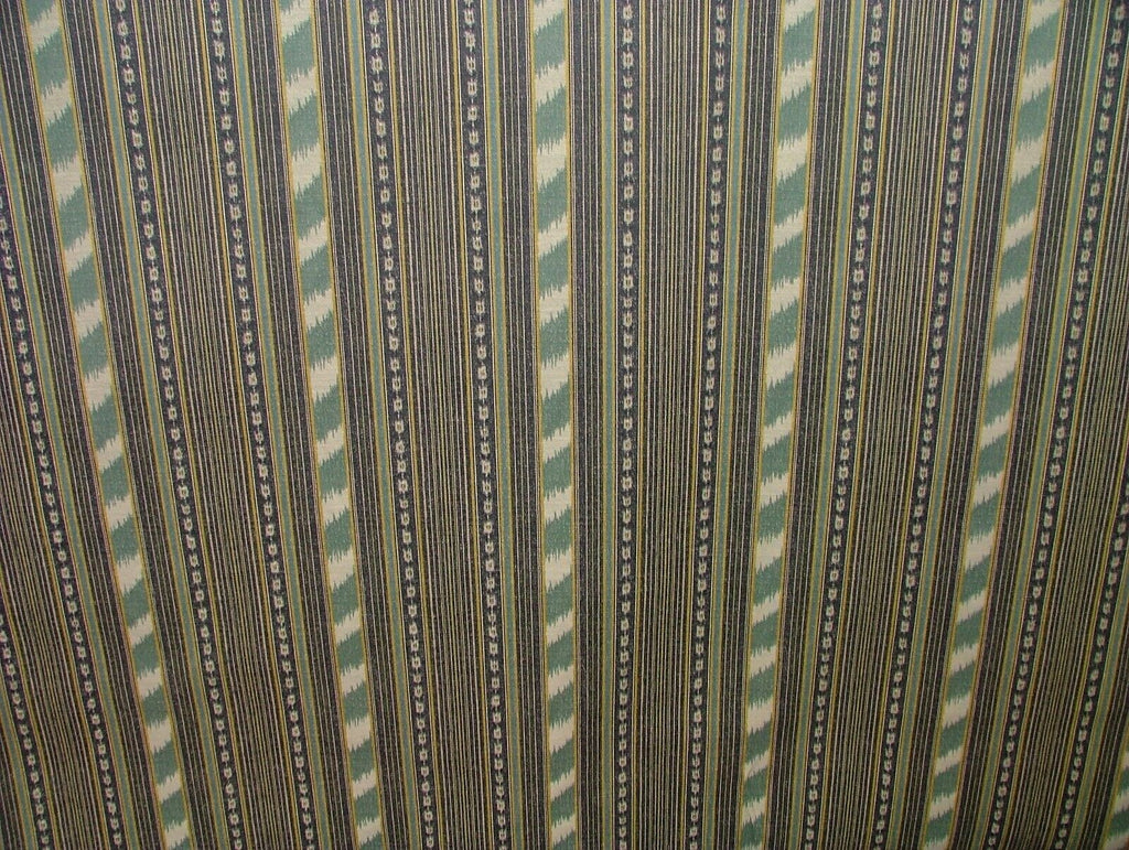 2.9 Metres Lumiere Delft Stripe Woven Curtain Upholstery Cushion Fabric