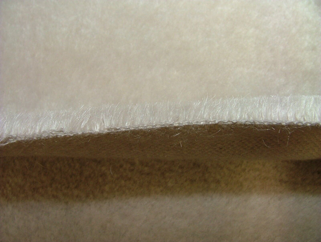 Romo Rest Eggshell Thick Mohair Velvet Fabric Upholstery Cushion RRP £368.50