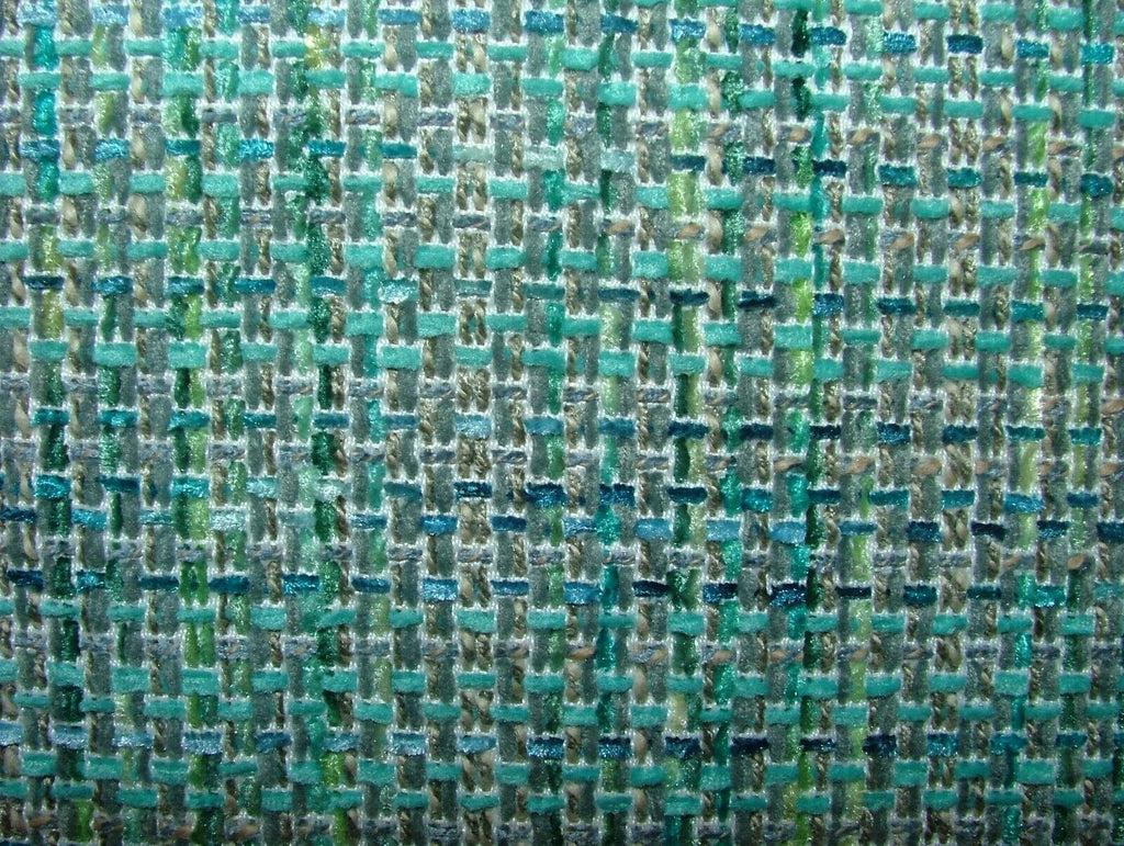 3.7 Metres iLiv Zen Jade Textured Woven Fabric Cushion Curtain Upholstery