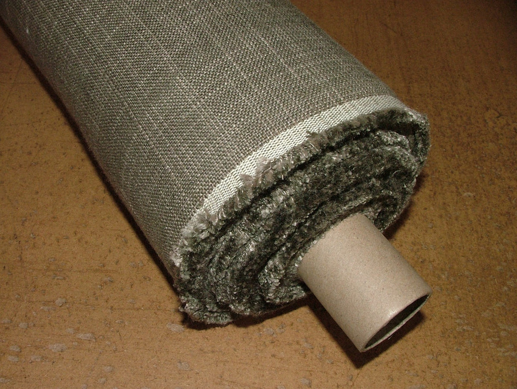Romo Curtain Upholstery Fabric BARK BROEN Linen Cotton  Furnishing  - 19 Metres9