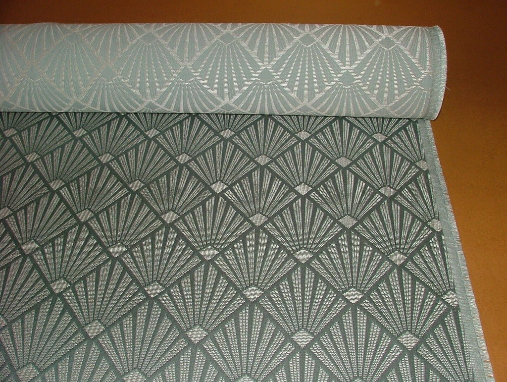 20 Metre Art Deco Fan Spa Jacquard Fabric Curtain Upholstery Cushion RRP £760.00