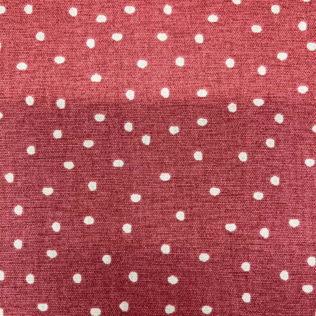 3 Metres iLiv Spotty Gingersnap Cotton Curtain Upholstery Cushion Blind Fabric