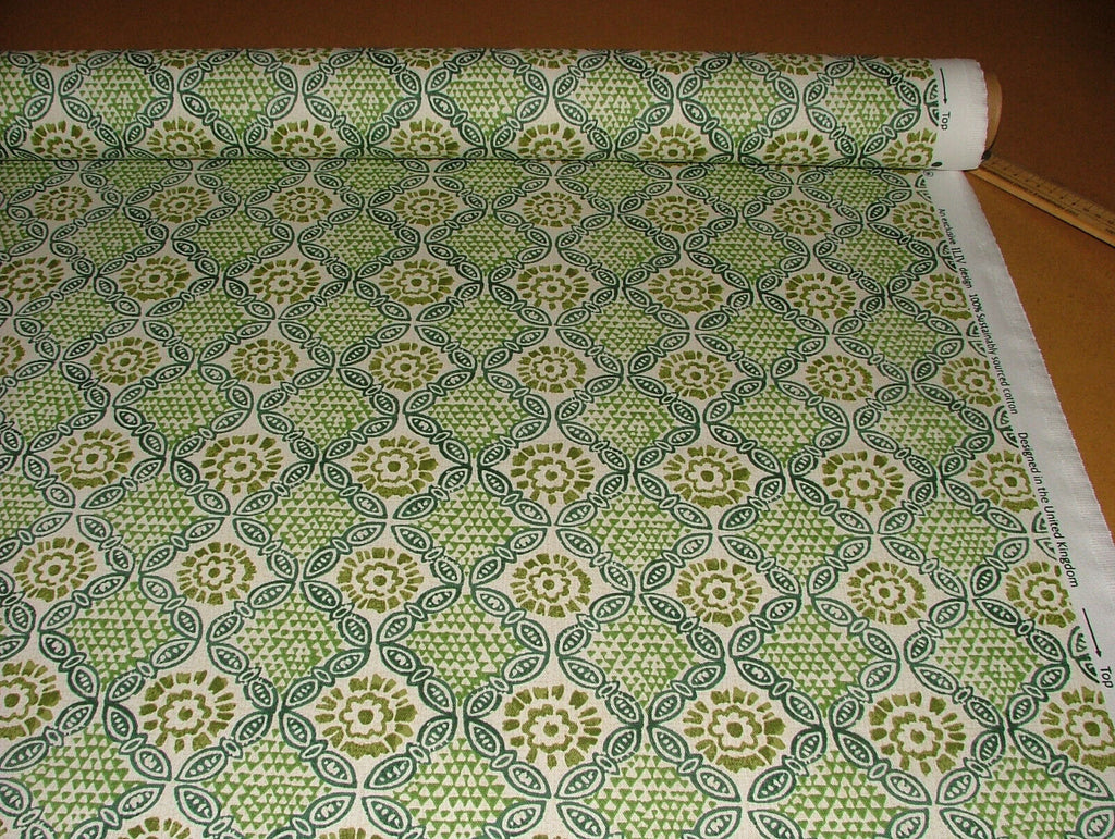 2.9 Metres iLiv Stardust Absinthe Woven Cotton Fabric Cushion Curtain Upholstery