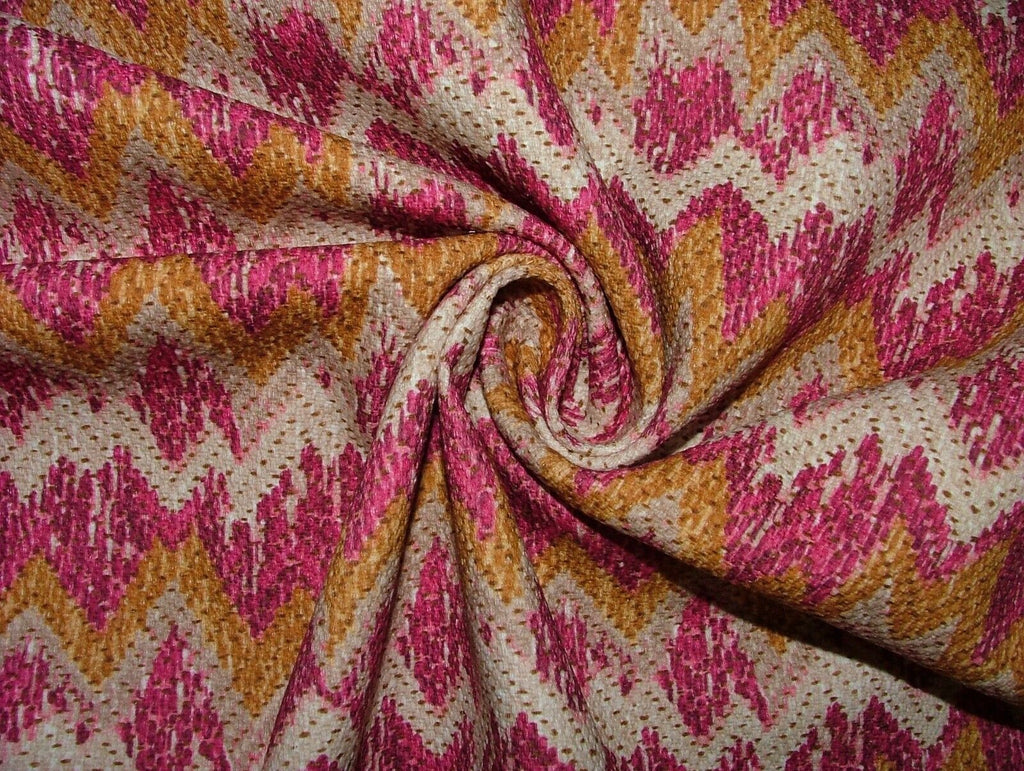 2.5 Metres ILiv Tanvi Cerise Woven Cotton Fabric Cushion Curtain Upholstery