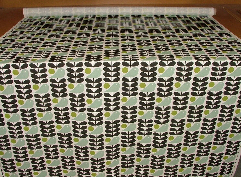 Orla Kiely Early Bird Granite Curtain Upholstery Cushion Bag Making Fabric