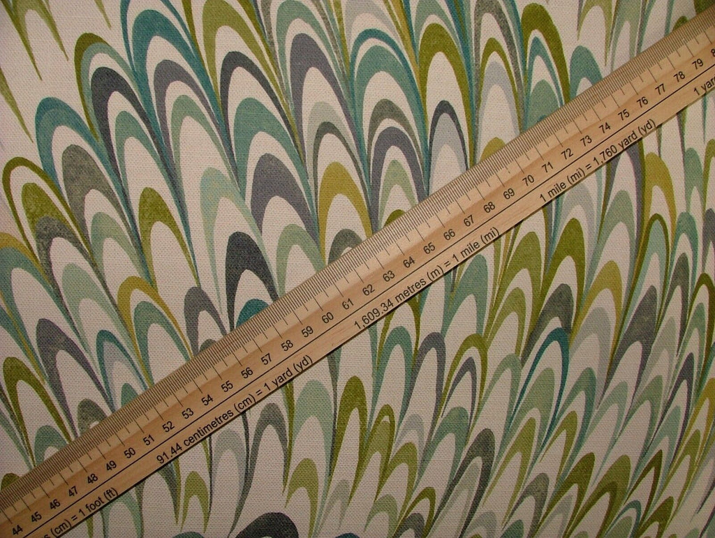 2.5 Metres Seraphina Moss 100% Cotton Curtain Upholstery Cushion Blind Fabric