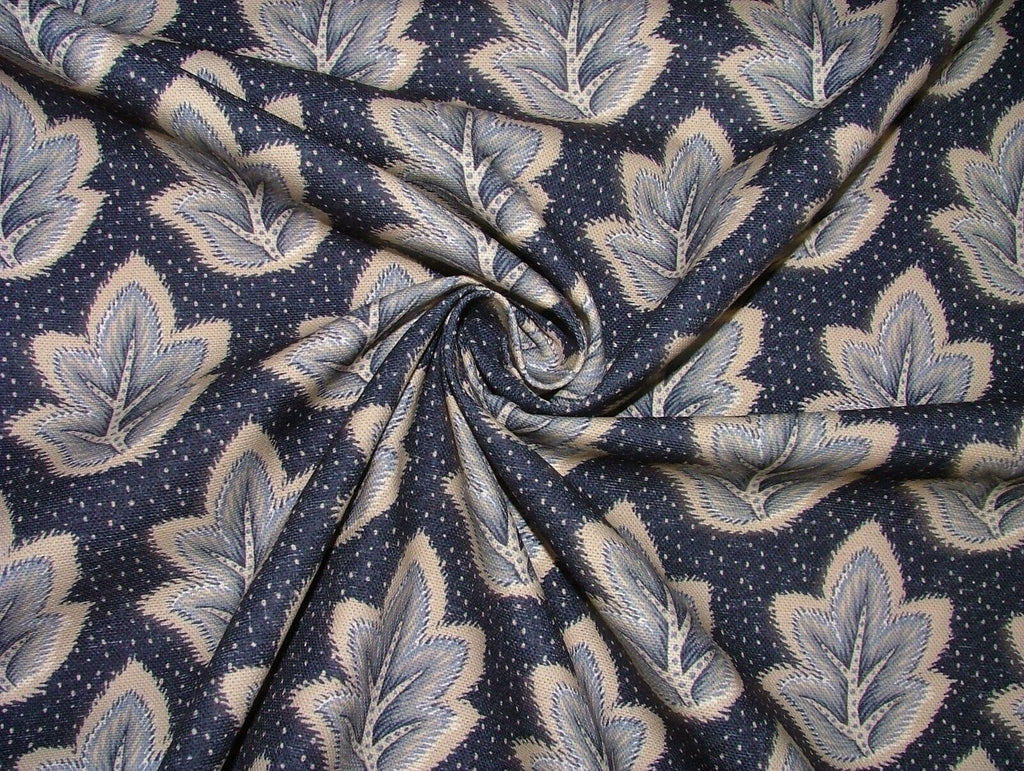 Foliage Fall Leaf 100% Cotton Fabric Curtain Cushion Upholstery Blinds Craft Use