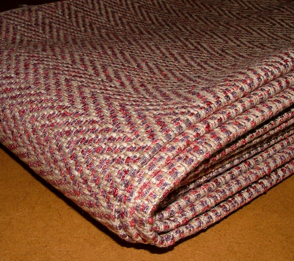 2.6m iLiv Summit Bilberry Woven Jacquard Curtain Upholstery Cushion Fabric