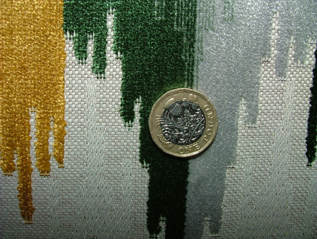 Flame Retardant Velvet Fabric iLiv 2.5 Metres Omega Evergreen Upholstery Cushion8