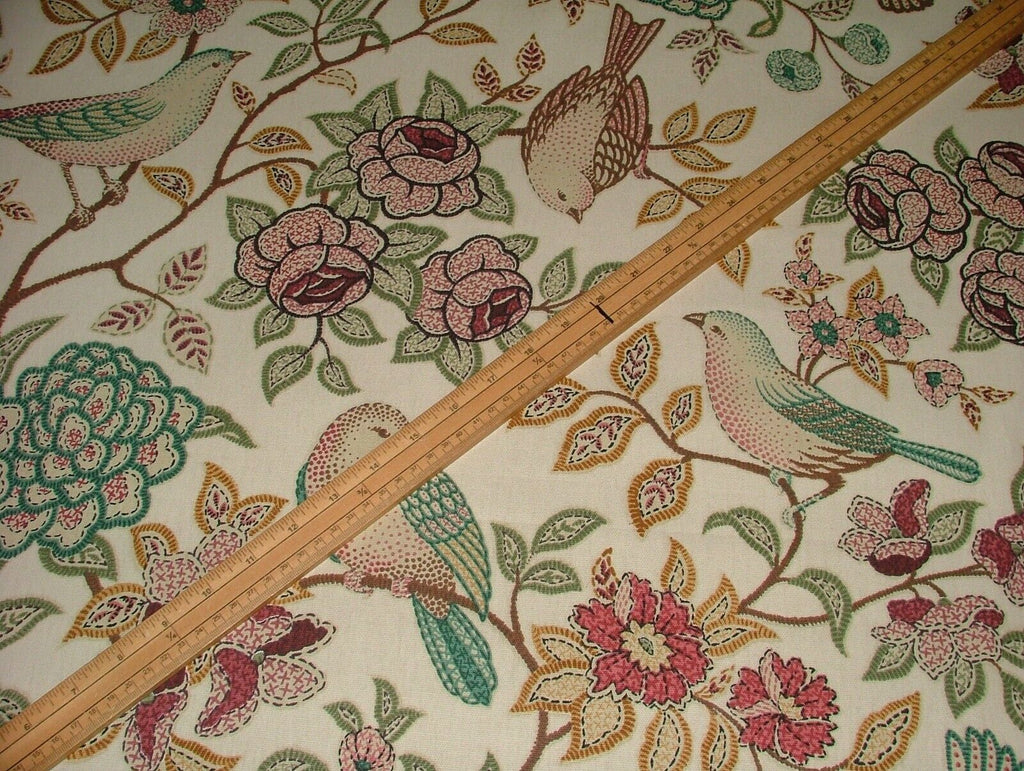 2.6 Metres Heritage Fern Floral Curtain Upholstery Cushion Blind Craft Fabric